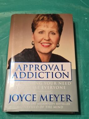 Approval Addiction Paperback Book - Joyce Meyer - Blue Cover